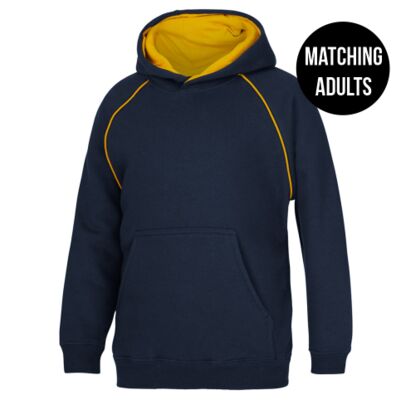 JBs Wear Kids Contrast Fleecy Hoodie Thumbnail